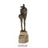 Resin imitation stone resin bronze abstract figure statue home decor