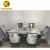 Import Restaurant furniture home factory dining table set modern metal dining tables with 6 chairs for sale DT002 from China
