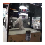Robot Arm Vending Machine With Advertising Touch Screen