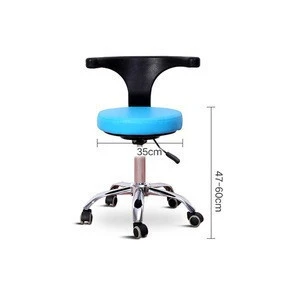 rolling sdjustablespa furniture barber salon massage saddle stool chair