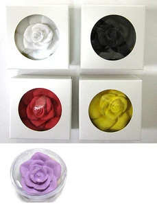 Rose ceramic clay diffuser flower ,avilable in white , pink, red , black , purple color
