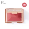 Rose  Makeup  Blusher Palette Blusher Highlighter Heart Blush Powder Private Label