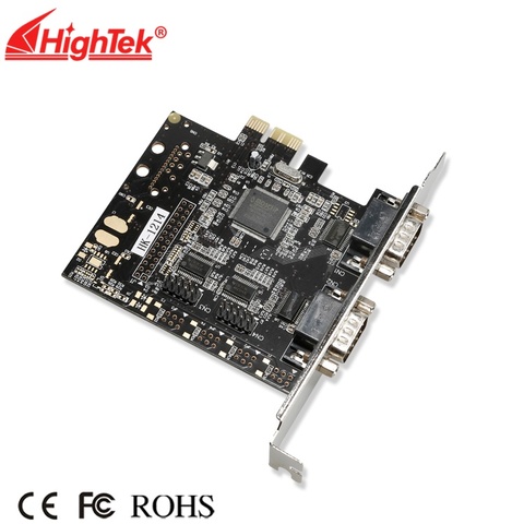 Buy Rs 232 Db9 9-pin Pci-e Serial Card Multiport Port Rs232 Adapter ...