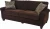 Import RTA Copenhagen Collection Sofa 73" in Rye Brown from China