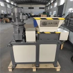 rubber double shaft hard disk cheese shredder