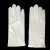 Import RUNLEI white nylon three stripes custom uniform police gloves Guard from China