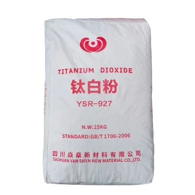 Rutile Ysr-927 Industrial Grade TiO2 Titanium Dioxide for Powder Coating