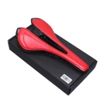 Saddle Folding Bike MTB Cushion Seat Full Carbon Ultralight Road Bicycle Carbon Fiber Matte Glossy Black Front Seat Mat Leather