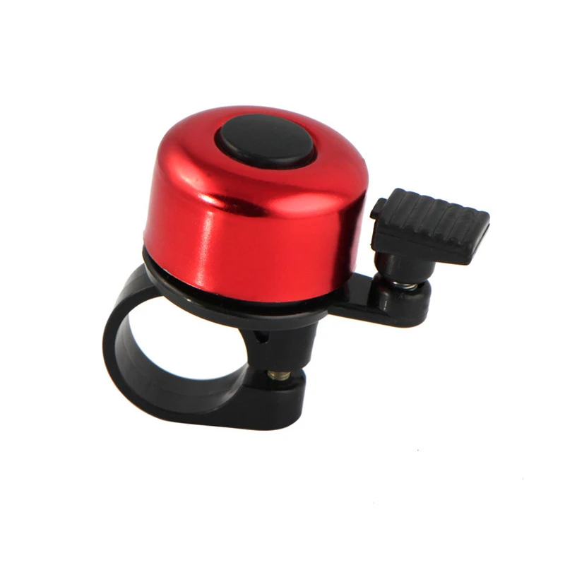 Safety Cycling Bicycle Handlebar Metal Ring Black Bike Bell Horn Sound Alarm Bicycle Accessory Outdoor Protective Bell Rings