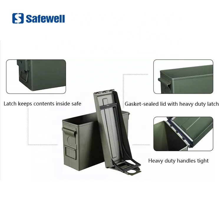 M19 Shell Case Buy Safewell M19a 30 Ammo Cans Casecal Waterproof Metal Military Ammo ...