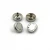 Import Sample Available Hot Sale Nickel Free Silver Colored 10mm Four Parts Metal Hidden Snap Buttons for Garment from China