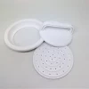 Sample sale Non-stick Plastic Burger press #18SWZXD3054-10 Hamburger patty make 3-piece set home-made beef meat mold ring