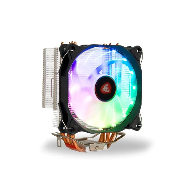 SATE(CC-72)Support intel and AMD small order 4 heat pipes  5V ARGB CPU COOLER computer case cooler fan  CPU Cooler cooling
