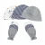 Import Scratch mittens and cute new born baby girl cute baby hat from China