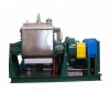 screw extrude vacuum heating silicone rubber kneader extruder machine