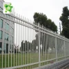 security villa galvanized decorative fencing wall boundary metal wrought fence zinc steel fences