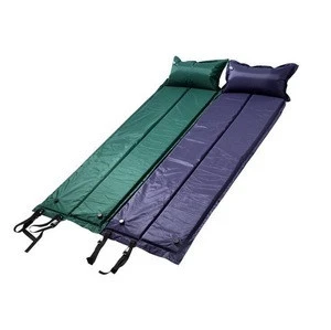 Self Inflatable Sleeping Pad Lightweight Foam Camping Mat with Pillow