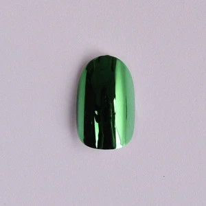 Senboma galvanized fake nails stiletto artificial fingernails