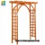 Import SenGong Wood Garden Architecture Gable Arbor Trellis  Fence with Lattice Sides Cedar Wood Over 7ft High from China