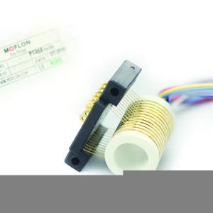 Separated slip ring series from Moflon slip ring rotary joint electrical connector