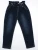 Import S&G Hot sale dark blue denim pants chemical wash kids girls jeans from China