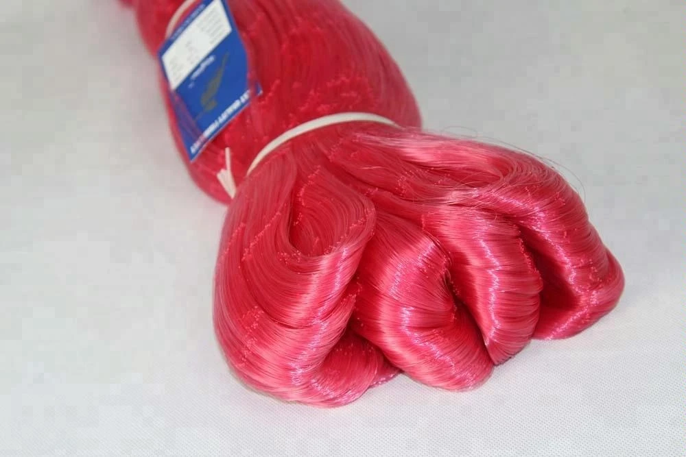 Shine Red Color Fishing Nets Made In Our Factory