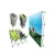 Import Shop 8ft 3x3 straight curve folding pop up display stand with custom printed graphic from China