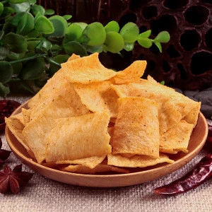 Shu Dao Xiang Chinese Factory Bulk Items 65g Spicy Dried Yam Puffed Snacks Chinese Yam Chips