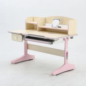SIHOO kid funiture ergonomic pink Study Table and Chair children reading desk