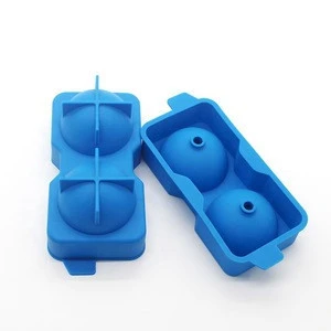 Silicone Ice Ball Molds Ice Cream Maker Tray BPA Free New Silicon Custom Oem Tools Silicone Ice Cube Mold