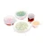 Import Silicone Stretch Lids by Archer - Set of 7 Reusable Clear Food Covers - Stretch Each Lid to Cover Your Bowls from China