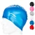 Import Silicone Swim Cap for Women, Waterproof Long Hair Swimming Caps with Fashion Design Printed Hat from China