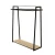 Import Simple clothing display rack clothes fabric rack wooden shelves modern display fixture T shirt clothing store fashion shops from China