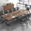 Simple office furniture modern conference table combination long table negotiation table