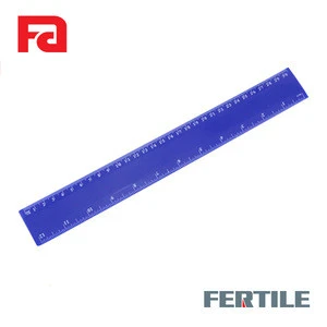 SJY 694564 Plastic Blue Color 30CM Ruler For School Students and Office