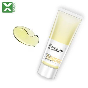 skin care private label anti aging anti acne skin whitening organic turmeric facial cleanser face wash