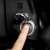Import Skull Carbon Car Ignition Switch  Ring One-click Start Stop Engine Push Button Decoration Sticker Cover Interior accessories from China