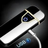Sleek Touchscreen Rechargeable Electric Led Coil Flameless USB Lighter