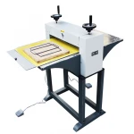 small carton flat bed paper cardboard hand  die cutting machine