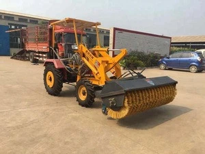 Small construction engineering tractor loader