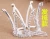 Import Small Girls Crown Tiara Hair Combs Clear Stone Crystal Mini Tiara Hair Accessories Jewelry from China