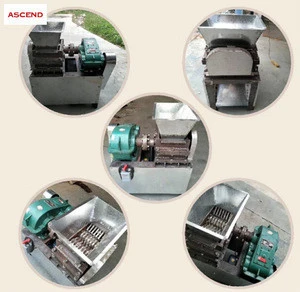 Small plastic products, wood, rubber and PVC Pipe shredder crusher machine