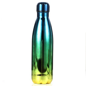 Smart Outdoor Bicycle Cola Drinking Bottles uv Water Bottle Garrafa Color Painting