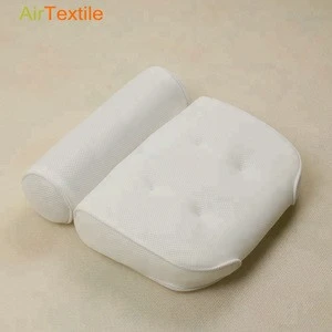 soft non-slip bathtub bathtub cushion bath pillow with Suction Cups