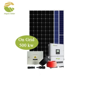Solar Energy Systems 500kw 1mw Solar Mounting System For Grid Tied Solar Power Plant System