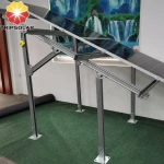 Solar panel mounting structure, ground mount solar racks, solar panel ground mounted rack system