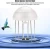Import Solar Water Wiggler for Bird Bath Solar Powered Water Agitator with Battery Backup from China