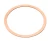 Import solid copper round ring gasket head gasket from China