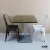 Import Solid surface food court chairs tables, cafe furniture used restaurant from China
