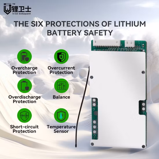BMS Lithium Ion Battery 5s-16s LiFePO4 Smart BMS Lithium Battery Protection Board LiFePO4 BMS 13s 48V